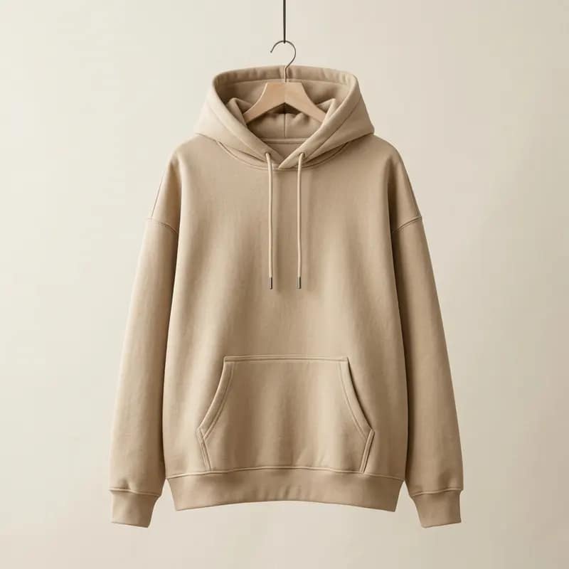 Relaxed Sand Hoodie